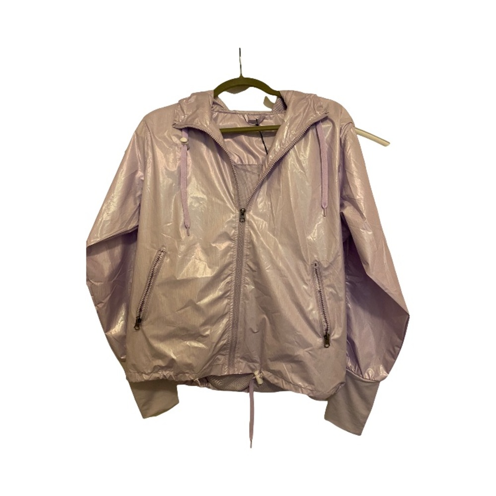 Zyia Active lilac shine Bomber Jacket sz medium